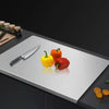 Stainless steel chopping board