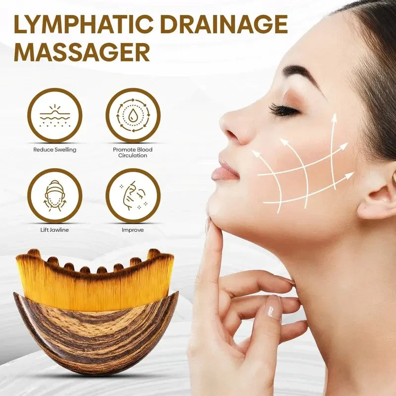 Facial Lymphatic Drainage Massage Brush