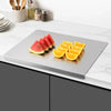Stainless steel chopping board