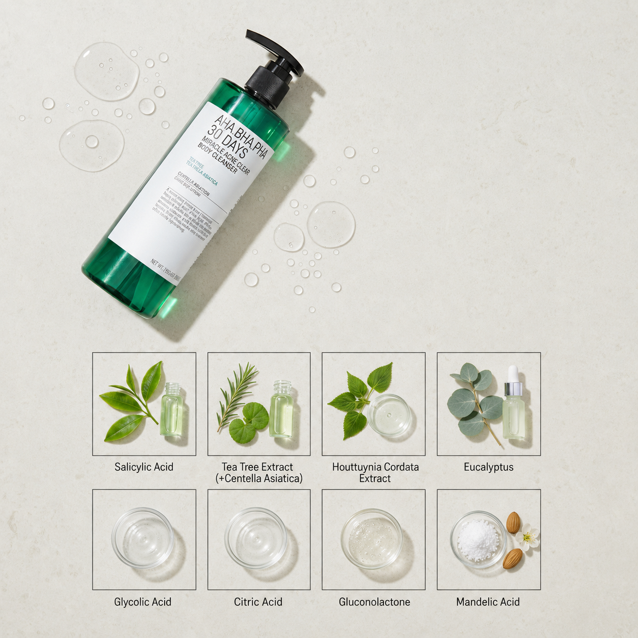 Miracle Acne Clear Body Cleanser